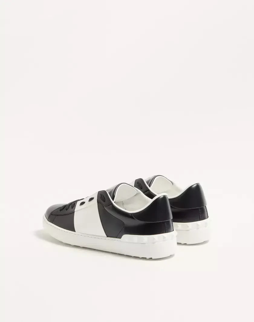 V calfskin White/Black