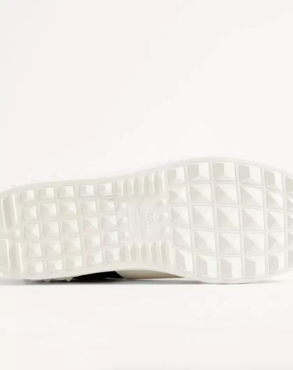 V calfskin White/Black