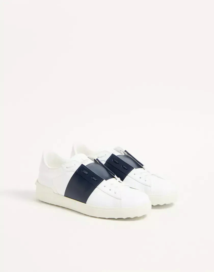 V calfskin navy blue