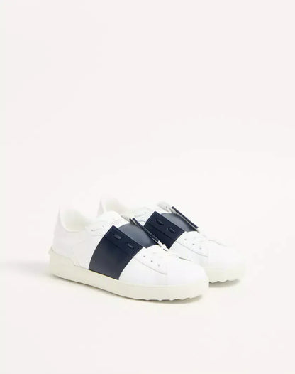 V calfskin navy blue