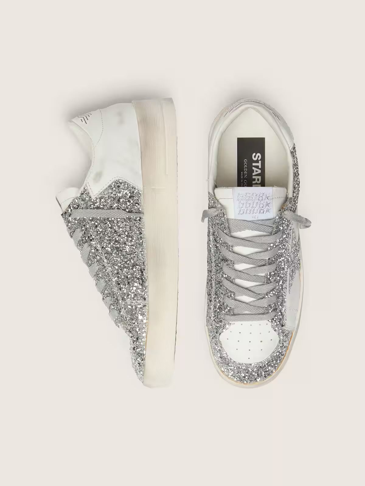 GG Superstar Femme – Silver Pailleté